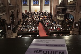 MOZART-REQUIEM am 25.03.2018 in der Dreikönigskirche