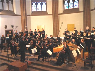 Dreikönigskirche Frankfurt am Main Händel: Israel in Egypt am 28.03.2004 