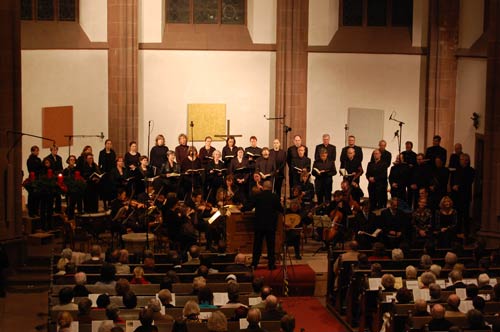 Dreikönigskirche Frankfurt am Main Oratorienkonzert zum 1. Advent am 29.11.2009 