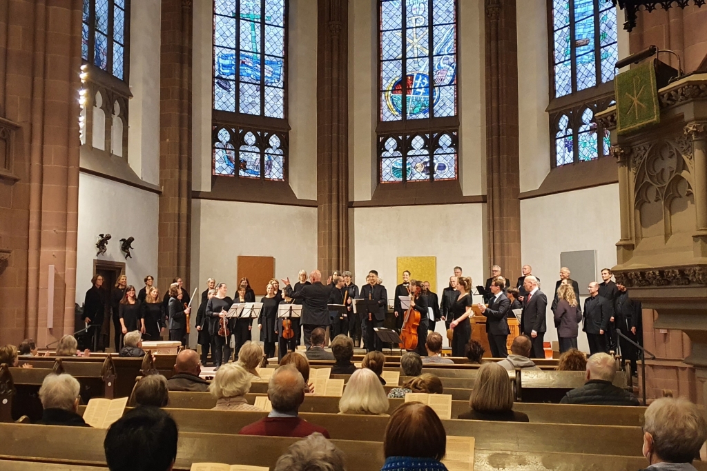 Kurt-Thomas-Kammerchor | Leitung: Andreas Köhs | Chorkonzert zum Tag der Deutschen Einheit 2022 in der Dreikönigskirche Frankfurt am Main