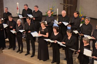 Dreikönigskirche Frankfurt am Main a-cappella-Konzert am 28.06.2015